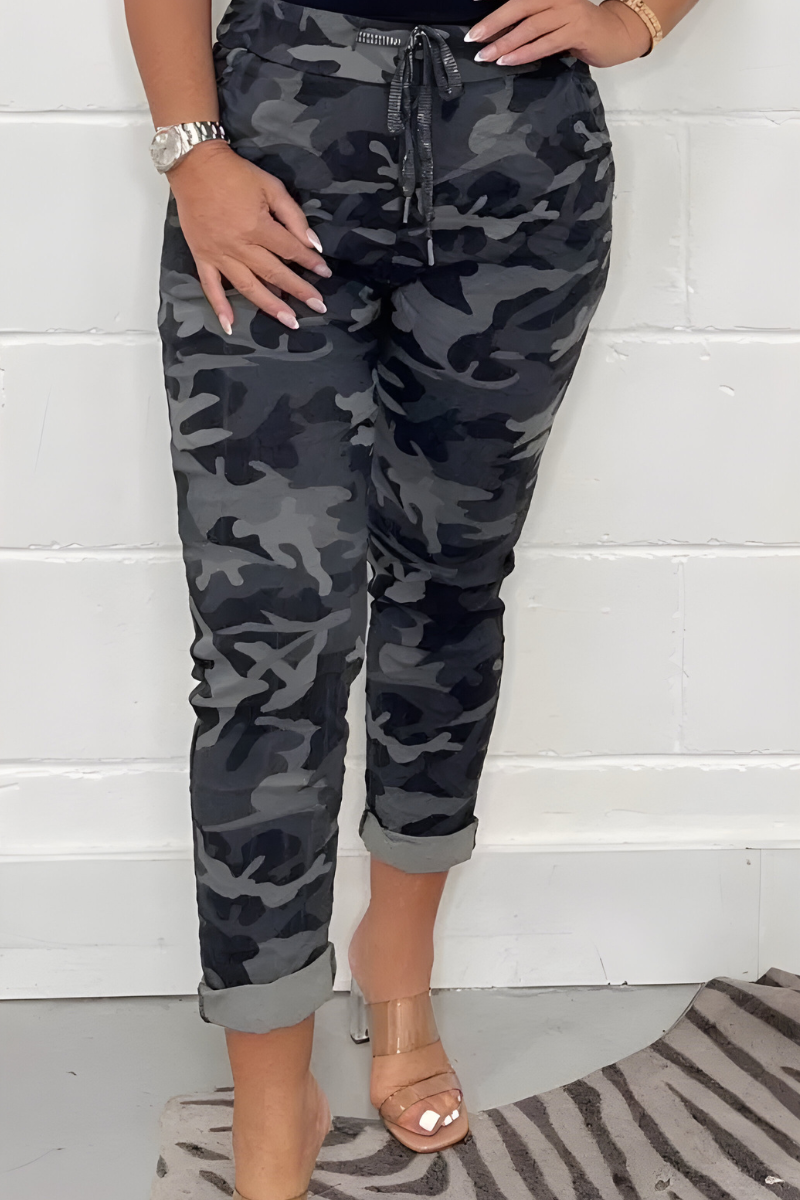 Laryn™ | Casual camouflage jogger broek