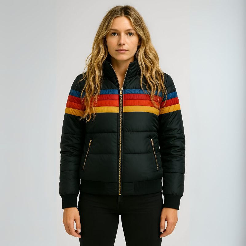 Sophie™ | Retro Gewatteerde Winterjas