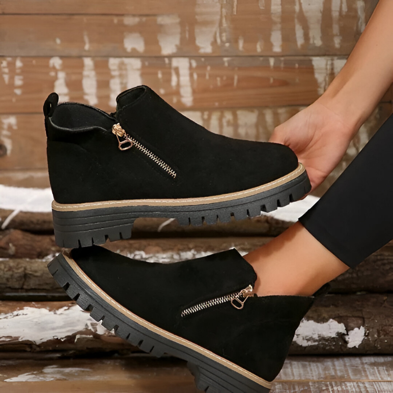 Leni™ | Moderne laarsjes met grove zool