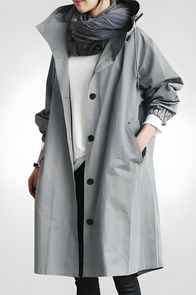 Léa™ | Elegante Herfst Wind- en Regenjas