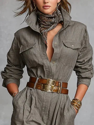 Zuri™ | Elegante Getailleerde Jumpsuit