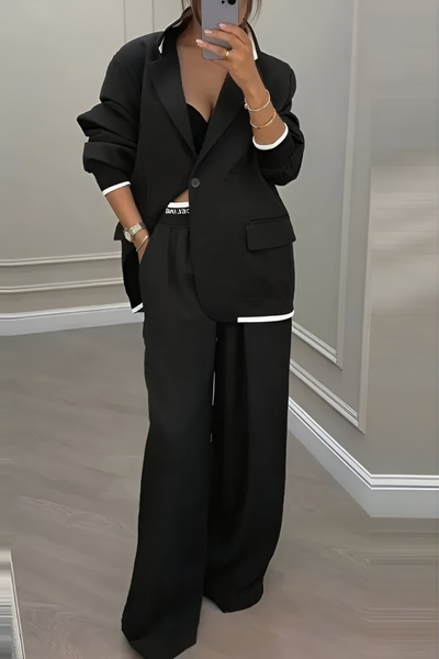 Esra™ | Stijlvolle relaxte blazer set