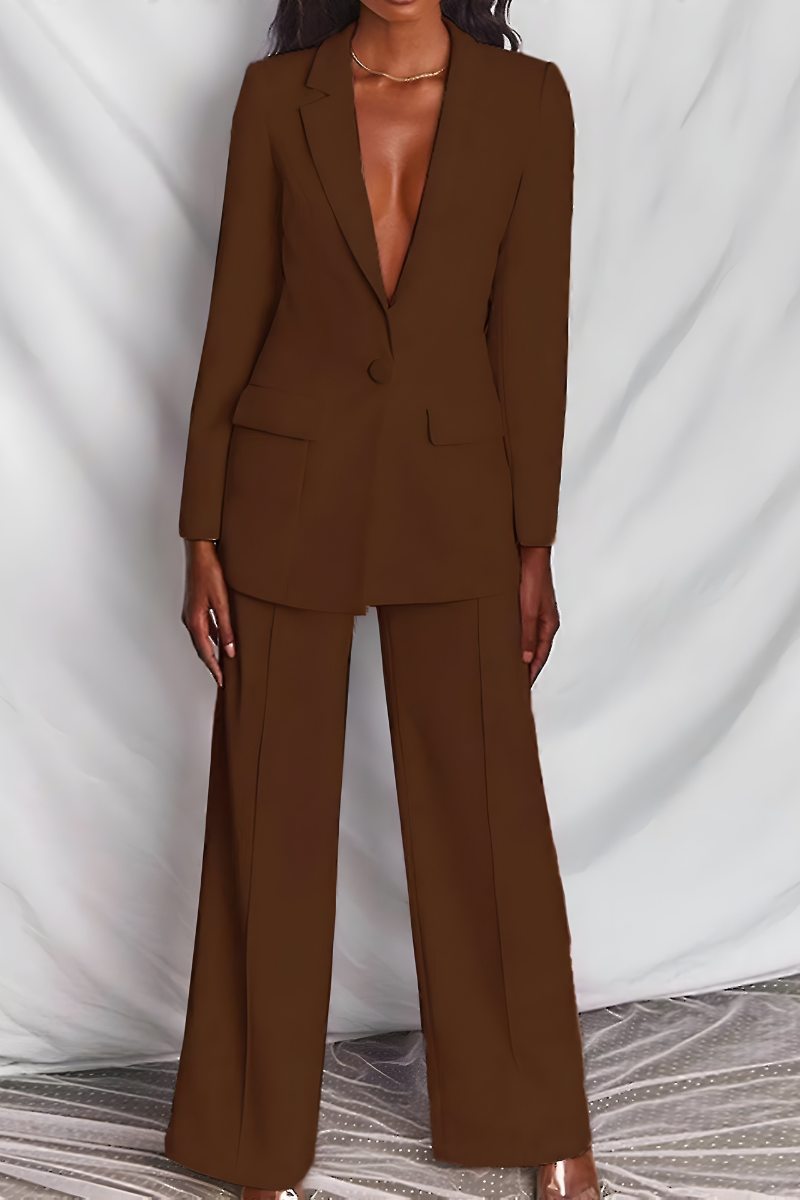 Amara™ | Luxe Tweedelig Blazer & Broek Pak