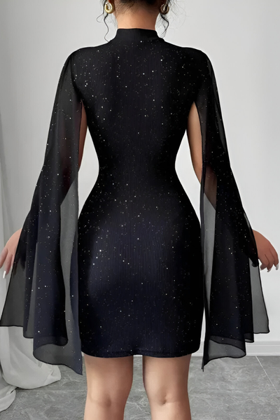 Liora™ | Moderne Shimmer Minijurk