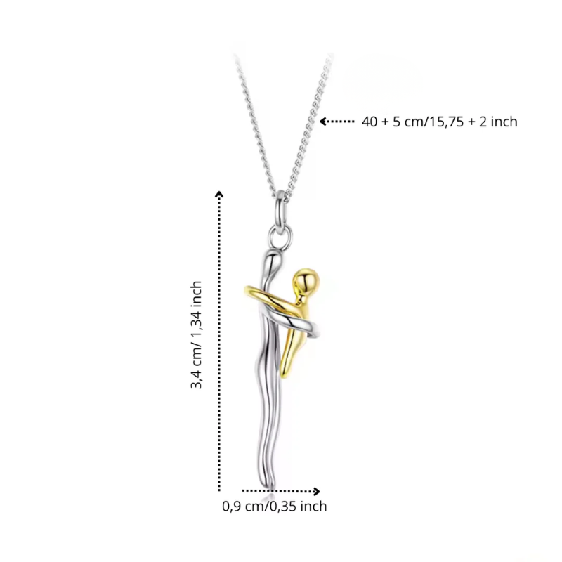 Lior™ | Symbolische liefdes omhelzing ketting