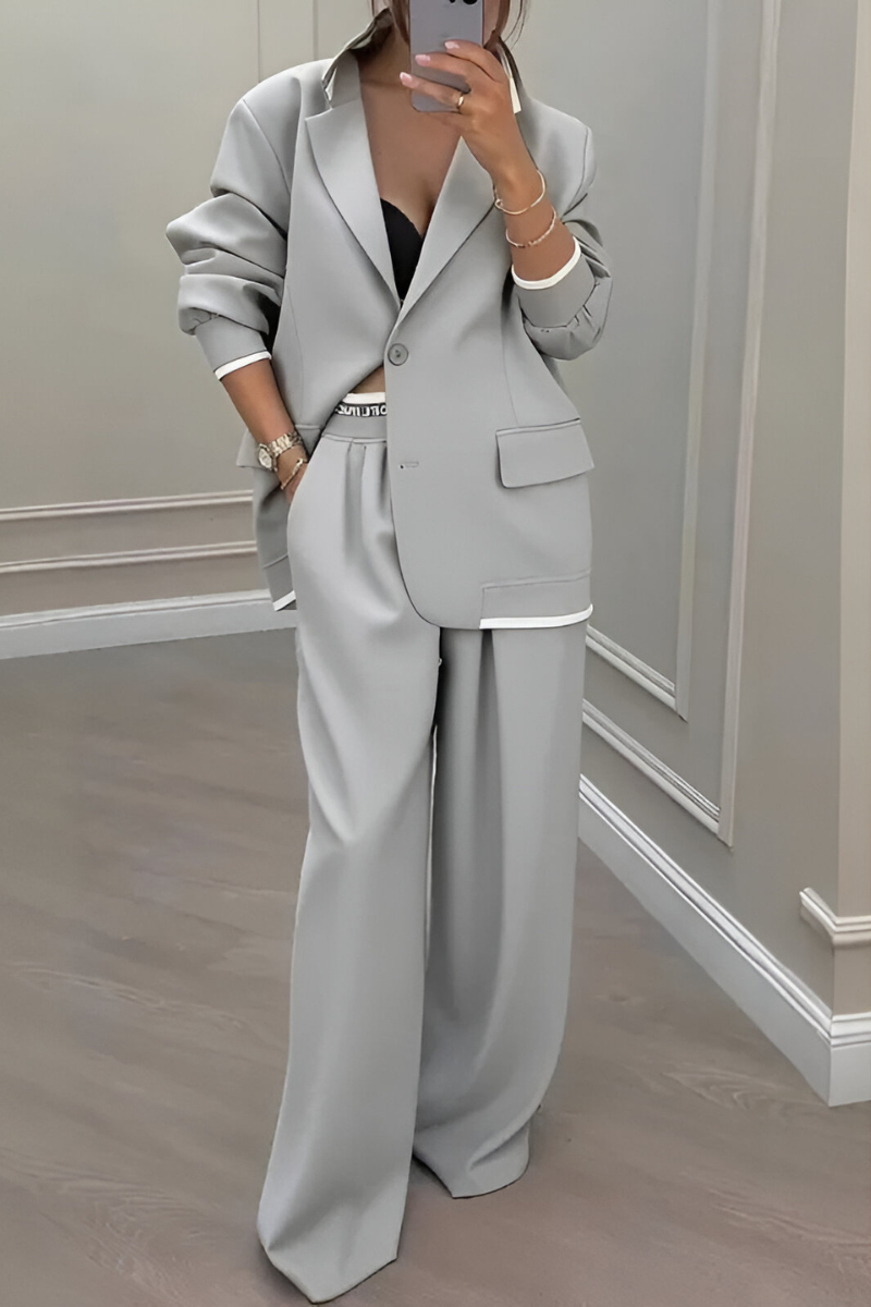 Esra™ | Stijlvolle relaxte blazer set