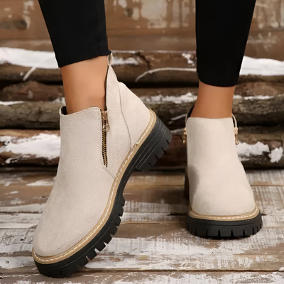 Leni™ | Moderne laarsjes met grove zool