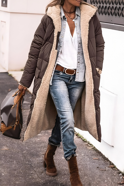 Joni™ | Elegante dik gewatteerde jas