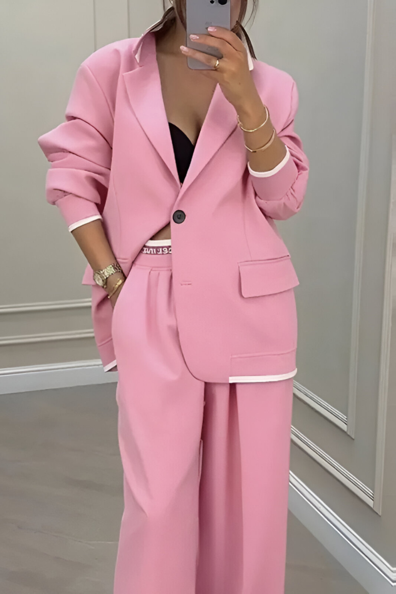 Esra™ | Stijlvolle relaxte blazer set