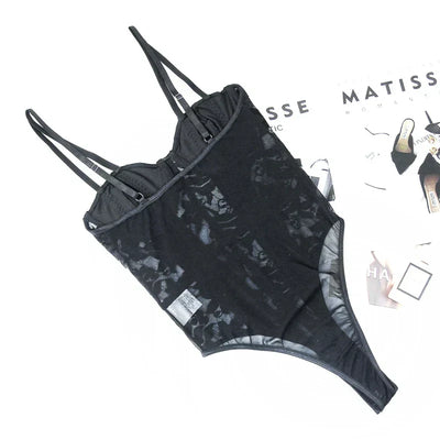 Élise™ | Body-corset van geborduurde kant