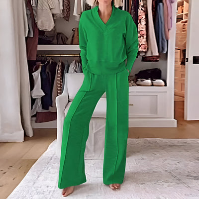 Hanna's set™ | Casual bijpassende set